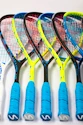 Rakieta do squasha Salming  Grit Powerlite Racket Blue/Yellow