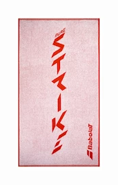 Ręcznik Babolat Medium Towel White/Strike Red