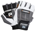 Rękawice fitness Power System  Fitness White/Gray