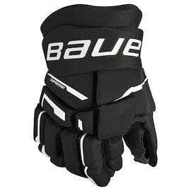 Rękawice hokejowe Bauer Supreme M3 Black/White Junior