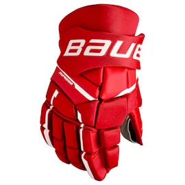 Rękawice hokejowe Bauer Supreme M3 Red Intermediate