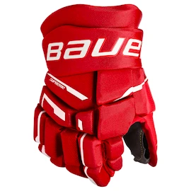 Rękawice hokejowe Bauer Supreme M3 Red Junior