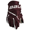 Rękawice hokejowe Bauer Supreme M5PRO Maroon Senior