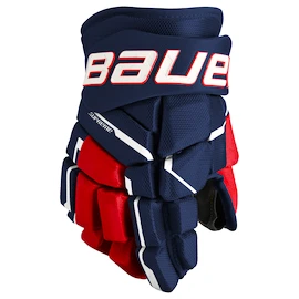 Rękawice hokejowe Bauer Supreme M5PRO Navy/Red/White Junior