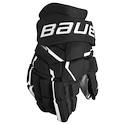 Rękawice hokejowe Bauer Supreme MACH Black/White Intermediate 13 cali