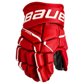 Rękawice hokejowe Bauer Supreme MACH Red Junior