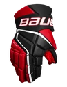 Rękawice hokejowe Bauer Vapor 3X black/red Intermediate