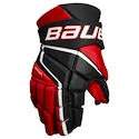 Rękawice hokejowe Bauer Vapor 3X black/red Intermediate