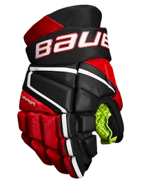 Rękawice hokejowe Bauer Vapor 3X black/red Junior