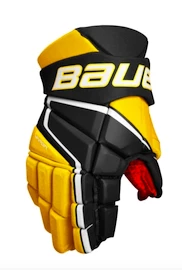 Rękawice hokejowe Bauer Vapor 3X - MTO black/gold Senior