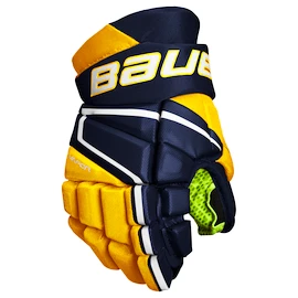 Rękawice hokejowe Bauer Vapor 3X Navy/Gold Junior