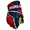 Rękawice hokejowe Bauer Vapor 3X Navy/Red/White Junior