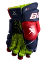 Rękawice hokejowe Bauer Vapor 3X Navy/Red/White Junior