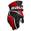 Rękawice hokejowe Bauer Vapor 3X PRO Black/Red Intermediate
