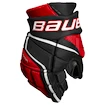 Rękawice hokejowe Bauer Vapor 3X PRO Black/Red Junior