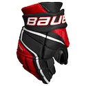Rękawice hokejowe Bauer Vapor 3X PRO Black/Red Junior