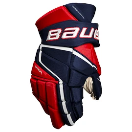 Rękawice hokejowe Bauer Vapor 3X PRO navy/red/white Intermediate