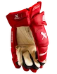 Rękawice hokejowe Bauer Vapor 3X PRO red Intermediate