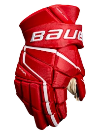 Rękawice hokejowe Bauer Vapor 3X PRO red Intermediate