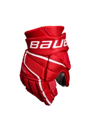 Rękawice hokejowe Bauer Vapor 3X PRO red Junior