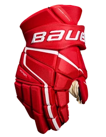 Rękawice hokejowe Bauer Vapor 3X PRO red Senior