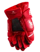 Rękawice hokejowe Bauer Vapor 3X red Intermediate