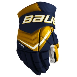 Rękawice hokejowe Bauer Vapor FLYLITE Navy/Gold Senior