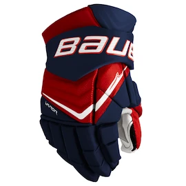 Rękawice hokejowe Bauer Vapor FLYLITE Navy/Red/White Senior