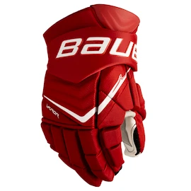 Rękawice hokejowe Bauer Vapor FLYLITE Red Intermediate