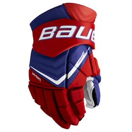 Rękawice hokejowe Bauer Vapor FLYLITE Royal/Red/White Senior