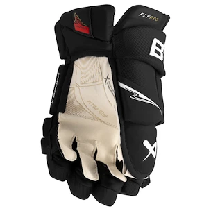 Rękawice hokejowe Bauer Vapor FLYPRO Black/White Intermediate