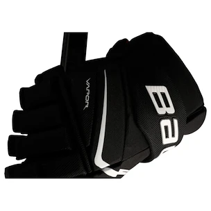 Rękawice hokejowe Bauer Vapor FLYPRO Black/White Intermediate