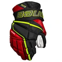 Rękawice hokejowe Bauer Vapor Hyperlite Black/Red/Green Senior