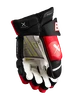 Rękawice hokejowe Bauer Vapor Hyperlite black/red Intermediate