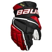 Rękawice hokejowe Bauer Vapor Hyperlite black/red Intermediate