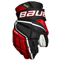 Rękawice hokejowe Bauer Vapor Hyperlite black/red Intermediate