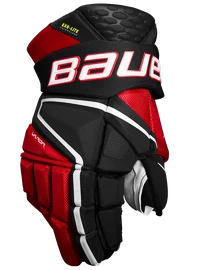 Rękawice hokejowe Bauer Vapor Hyperlite black/red Intermediate