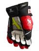 Rękawice hokejowe Bauer Vapor Hyperlite Black/Red Junior