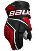 Rękawice hokejowe Bauer Vapor Hyperlite Black/Red Senior