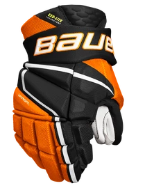 Rękawice hokejowe Bauer Vapor Hyperlite - MTO black/orange Junior