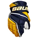 Rękawice hokejowe Bauer Vapor Hyperlite Navy/Gold Junior 11 cali