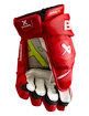 Rękawice hokejowe Bauer Vapor Hyperlite Red Junior