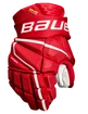 Rękawice hokejowe Bauer Vapor Hyperlite red Junior