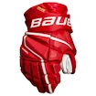 Rękawice hokejowe Bauer Vapor Hyperlite red Junior