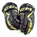 Rękawice hokejowe CCM JetSpeed FT6 Black/Sunflower Senior 13 cali