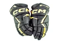 Rękawice hokejowe CCM JetSpeed FT6 Black/Sunflower Senior