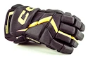 Rękawice hokejowe CCM JetSpeed FT6 Black/Sunflower Senior