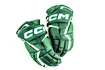 Rękawice hokejowe CCM JetSpeed FT6 Dark Green/White Senior