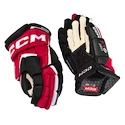 Rękawice hokejowe CCM JetSpeed FT6 Pro Black/Red/White Senior