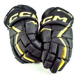 Rękawice hokejowe CCM JetSpeed FT6 Pro Black/Sunflower Senior